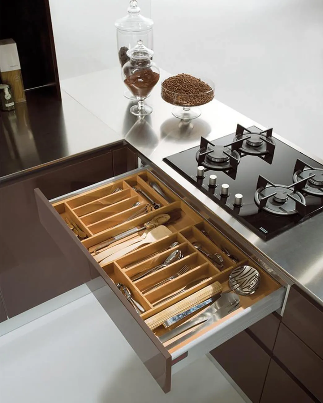 Beech Cutlery Tray